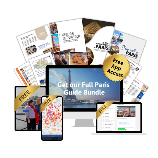 BUNDLE (ALL 7 PARIS GUIDES+App) Complete Paris Travel Guide