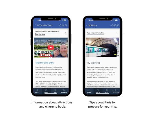 Paris Travel Guide - Mobile App