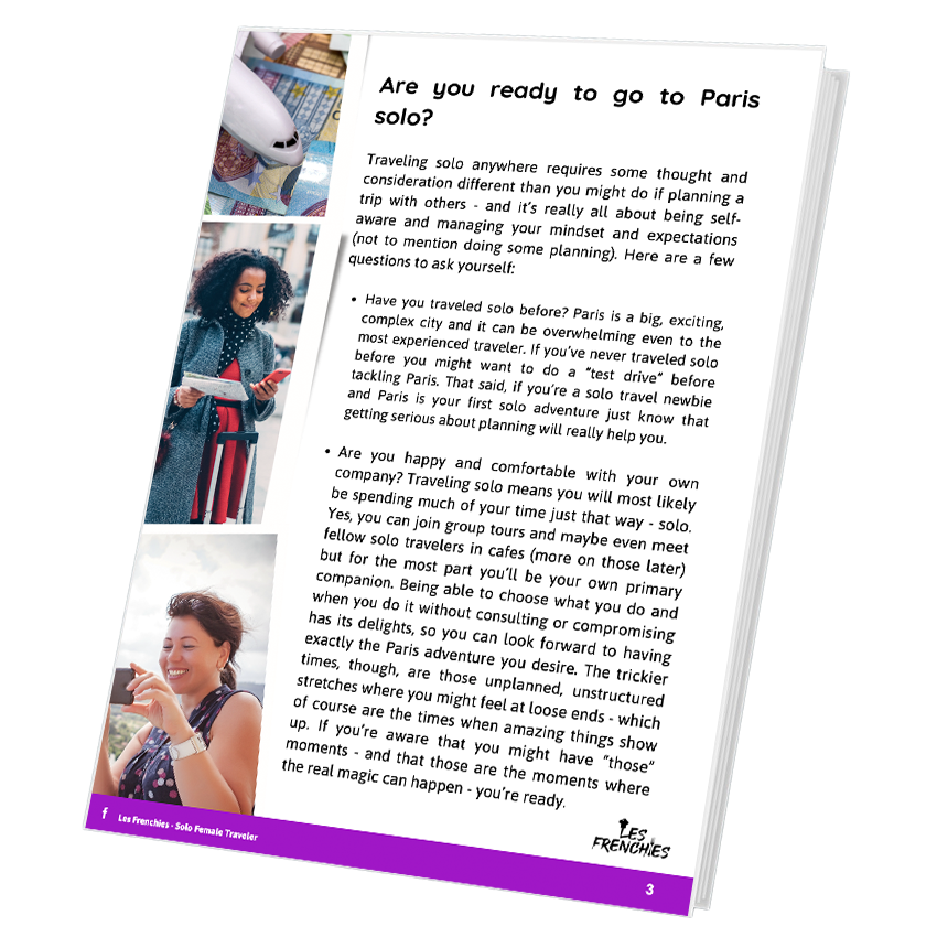 2025 Solo Female Guide to Paris